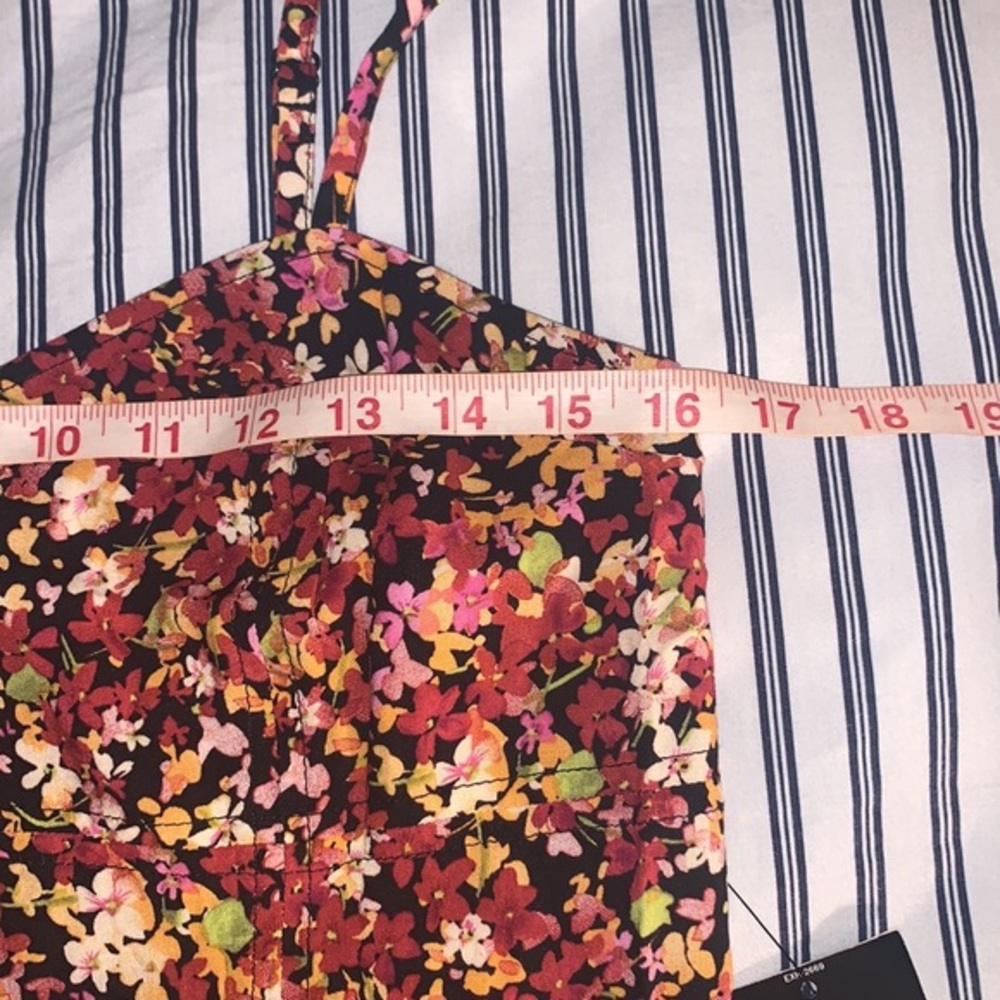 EXPRESS Medium Floral Mini Romper BNWT - Picture 10 of 11
